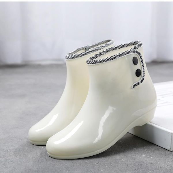 boots rain for women fashion waterproof footwear 2021 woman wedges short jelly ankle dot print boot non-slip water shoes, Black
boots rain for women fashion waterproof footwear 2021 woman wedges short jelly ankle dot print boot non-slip water shoes, Black