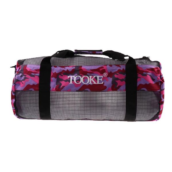 deluxe scuba diving swimming mesh duffle bag carry holdall & shoulder strap
deluxe scuba diving swimming mesh duffle bag carry holdall & shoulder strap