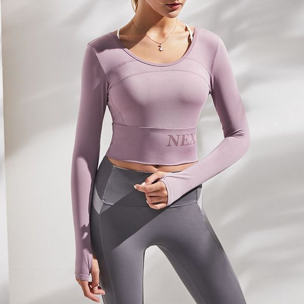 fitness long sleeve open u back ladies gym tank yoga thumb hole t shirts women summer cropped backless sport shirt, White;red
fitness long sleeve open u back ladies gym tank yoga thumb hole t shirts women summer cropped backless sport shirt, White;red