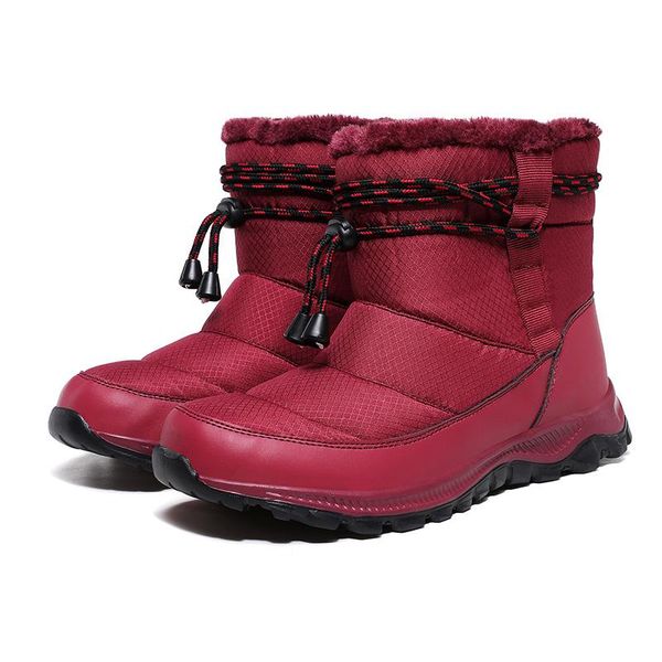 snow boots women warm thick plush ladies slip on polyster winter boots woman comfort platform waterproof female casual booties, Black
snow boots women warm thick plush ladies slip on polyster winter boots woman comfort platform waterproof female casual booties, Black