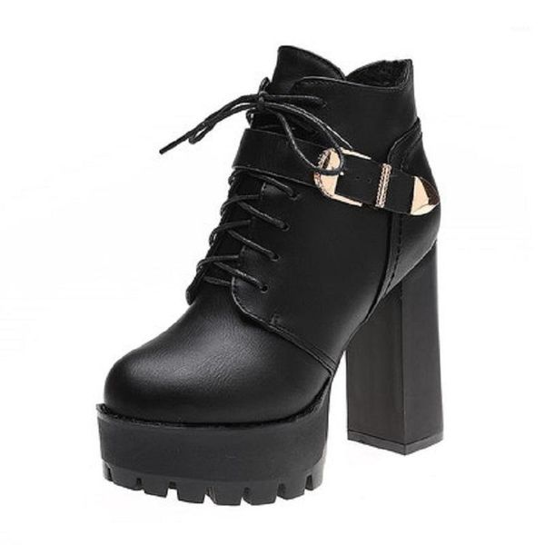 boots 2021 winter women's short wild warm and comfortable lace-up buckle side zipper high-heeled thick boots1, Black
boots 2021 winter women's short wild warm and comfortable lace-up buckle side zipper high-heeled thick boots1, Black