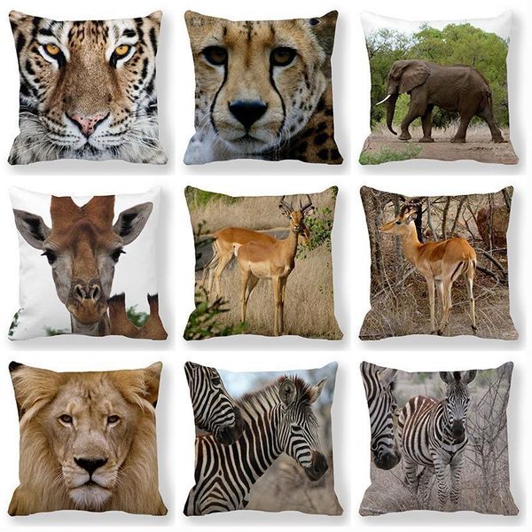 cushion/decorative pillow 45cm*45cm cute african wild animals face tiger lione super soft throw cushion covers home decoration pillowcase fo
cushion/decorative pillow 45cm*45cm cute african wild animals face tiger lione super soft throw cushion covers home decoration pillowcase fo