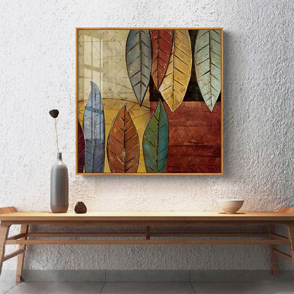 2 styles canvas painting wall posters and prints colorful leaves plants wall art pictures for living room dining restaurant l home decor
2 styles canvas painting wall posters and prints colorful leaves plants wall art pictures for living room dining restaurant l home decor