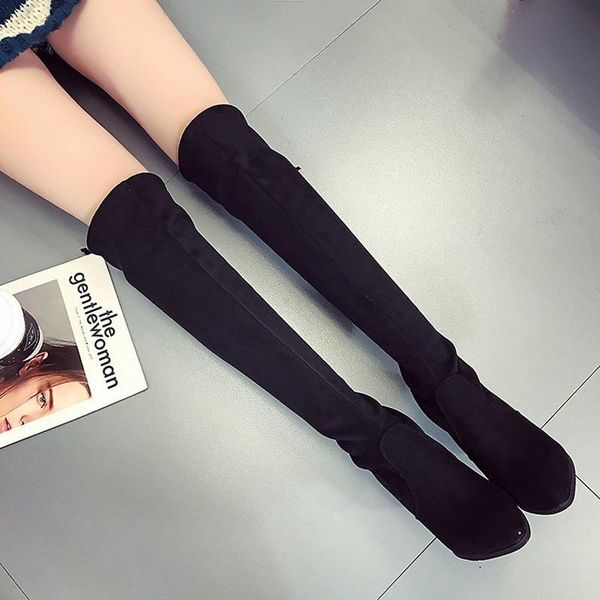 boots suede over the knee slim women shoes black thigh high metal heel pointed toe long winter
boots suede over the knee slim women shoes black thigh high metal heel pointed toe long winter