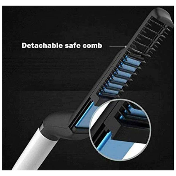 men comb quick beard straightener multifunctional hair curler straightening permed clip comb styler electric ha qyluuw lipper, Silver
men comb quick beard straightener multifunctional hair curler straightening permed clip comb styler electric ha qyluuw lipper, Silver