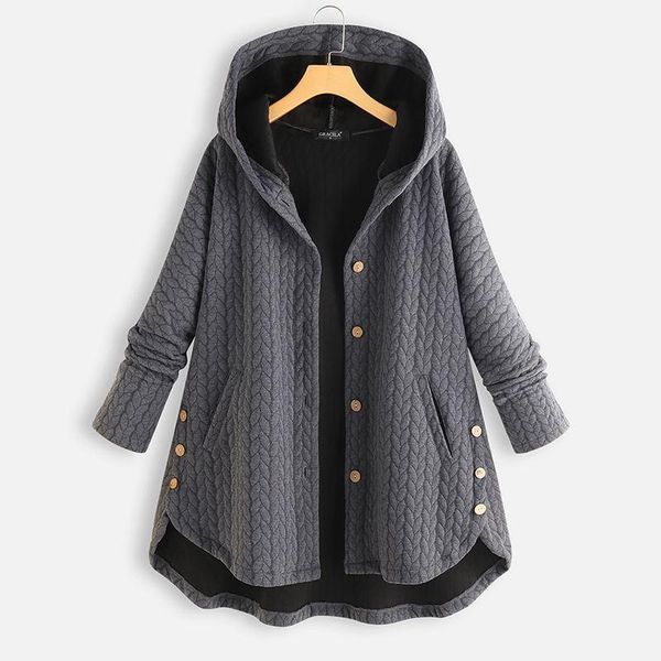 zanzea women vintage hoodies coats winter long sleeve buttons solid jackets autumn hooded sweatshirt coat female outwear tunic1, Black;brown
zanzea women vintage hoodies coats winter long sleeve buttons solid jackets autumn hooded sweatshirt coat female outwear tunic1, Black;brown