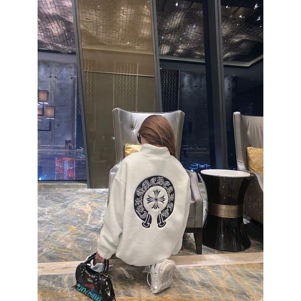 new winter fashion brand crosin embroidered cashmere jacket for warm couple 7iqb, Black
new winter fashion brand crosin embroidered cashmere jacket for warm couple 7iqb, Black