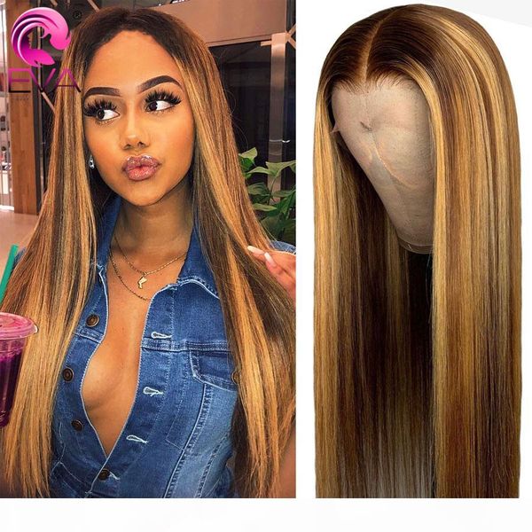 eva ombre human hair wigs for women honey blonde highlight 13x6 lace frontal wigs brazilian straight lace front human hair wigs, Black
eva ombre human hair wigs for women honey blonde highlight 13x6 lace frontal wigs brazilian straight lace front human hair wigs, Black