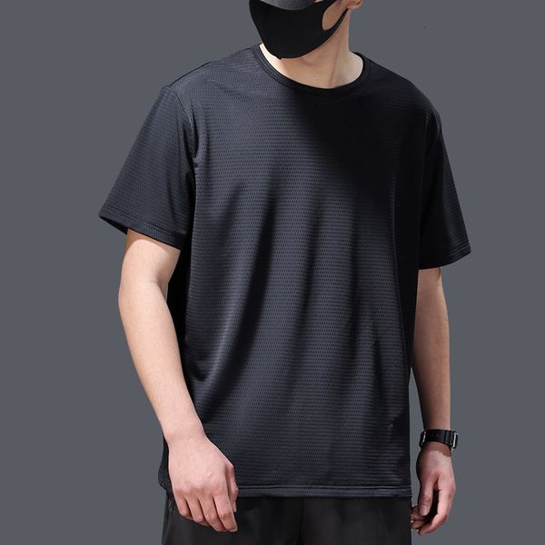 2020 tshirt men viscose fiber short sleeve men's summer thin mesh quick-drying t-shirt plus size loose clothes 5xl streetwear, White;black
2020 tshirt men viscose fiber short sleeve men's summer thin mesh quick-drying t-shirt plus size loose clothes 5xl streetwear, White;black
