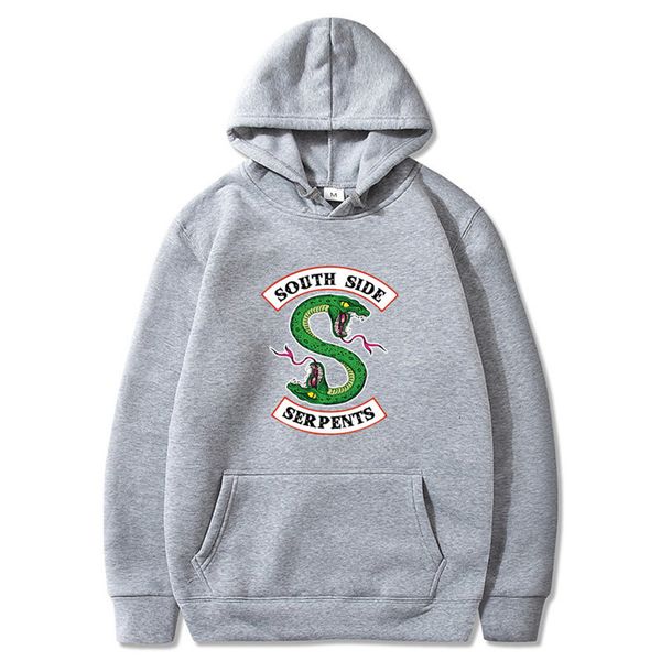 2019 new south side snake hoodie sweatshirt hip hop streetwear autumn spring fashion mens hoodies sweatshirt hoodie s-xxxl, Black
2019 new south side snake hoodie sweatshirt hip hop streetwear autumn spring fashion mens hoodies sweatshirt hoodie s-xxxl, Black