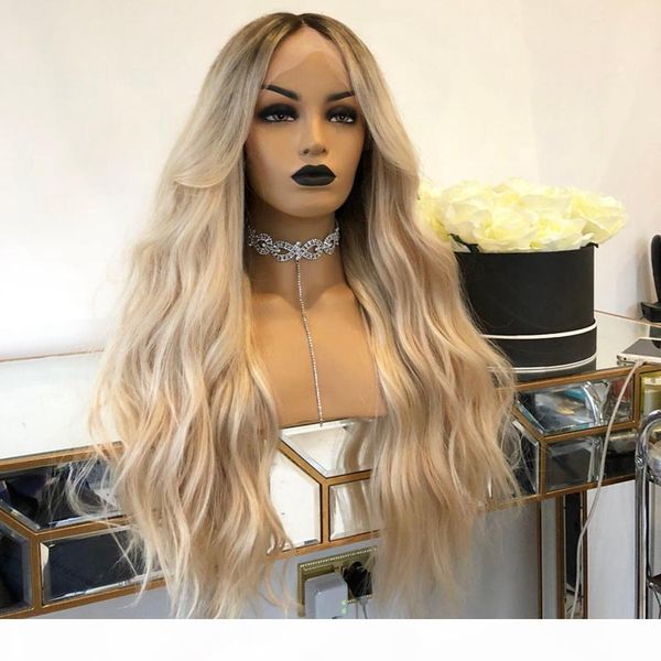 ombre blonde wavy brazilian remy human hair wigs dark root blonde 180density 13x4 lace front wigs for women transparent lace, Black;brown
ombre blonde wavy brazilian remy human hair wigs dark root blonde 180density 13x4 lace front wigs for women transparent lace, Black;brown