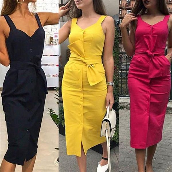 женщины платье без рукавов твердая vestidos v шеи кнопка платье holiday beach party night с поясом платья vestidos verano 2020, Black;gray
женщины платье без рукавов твердая vestidos v шеи кнопка платье holiday beach party night с поясом платья vestidos verano 2020, Black;gray