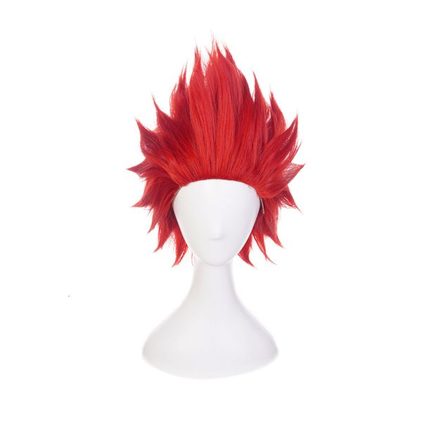 eijirou kirishima eijiro red short wig cosplay costume my boku no hero academia heat resistant hair halloween party wigs, Black
eijirou kirishima eijiro red short wig cosplay costume my boku no hero academia heat resistant hair halloween party wigs, Black