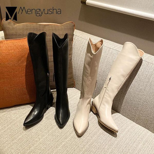 boots 2021 brand knee high women wood heels shoes stovepipe botas slim leg solid leather footwear winter snow motorcycle booties, Black
boots 2021 brand knee high women wood heels shoes stovepipe botas slim leg solid leather footwear winter snow motorcycle booties, Black