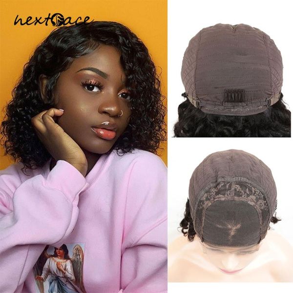 nextface water wave 4x4 closure bob remy human hair 8-14 inches lace frontal short wigs, Black;brown
nextface water wave 4x4 closure bob remy human hair 8-14 inches lace frontal short wigs, Black;brown