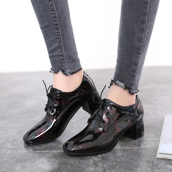 big size 11 12 13 14 15 16 17 ladies high heels women shoes woman pumps fugu square head and middle heel lace deep single shoe, Black
big size 11 12 13 14 15 16 17 ladies high heels women shoes woman pumps fugu square head and middle heel lace deep single shoe, Black