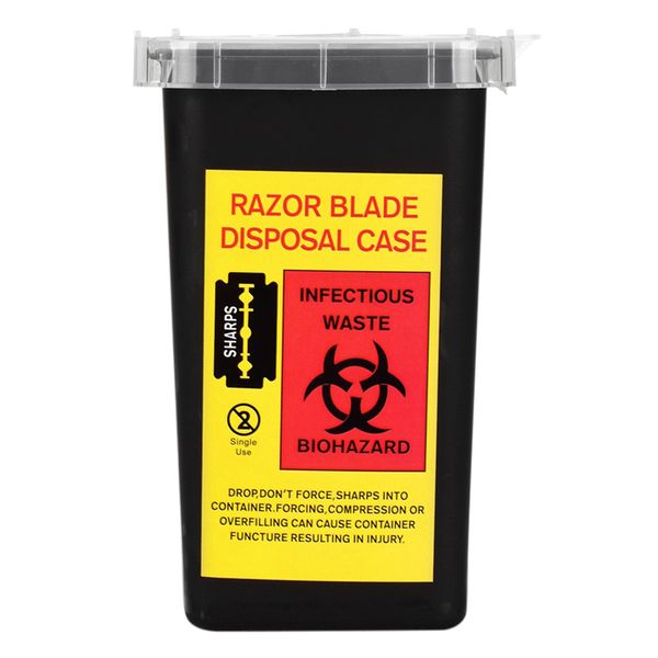 sharps bin container needle waste disposal box for hospital salon spa use easily fits into a backpack
sharps bin container needle waste disposal box for hospital salon spa use easily fits into a backpack