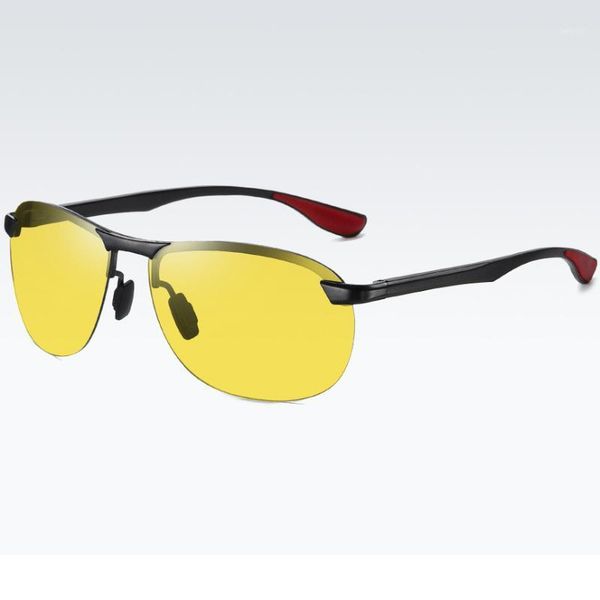 aluminum magnesium pchromic lens polarized men day&night vision driving sunglasses, anti-glare driver pilot sun glasses s1801, White;black
aluminum magnesium pchromic lens polarized men day&night vision driving sunglasses, anti-glare driver pilot sun glasses s1801, White;black
