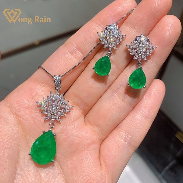 pear luxury 925 sterling silver qwong emerald gemstone earrings/pendant/necklace rain wedding cocktail jewelry sets wholesalew, Golden;white
pear luxury 925 sterling silver qwong emerald gemstone earrings/pendant/necklace rain wedding cocktail jewelry sets wholesalew, Golden;white
