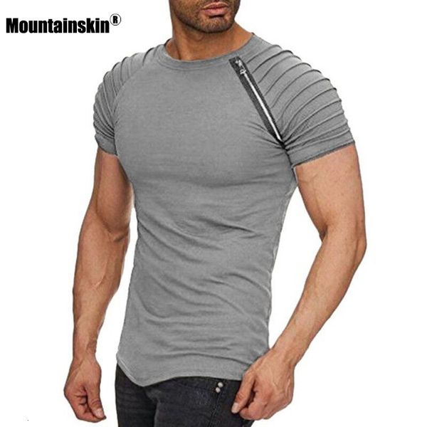 mountainskin 2020 men's t-shirt summer casual mens short sleeve sweatshirt solid color zipper sportswear tees male sa913
mountainskin 2020 men's t-shirt summer casual mens short sleeve sweatshirt solid color zipper sportswear tees male sa913