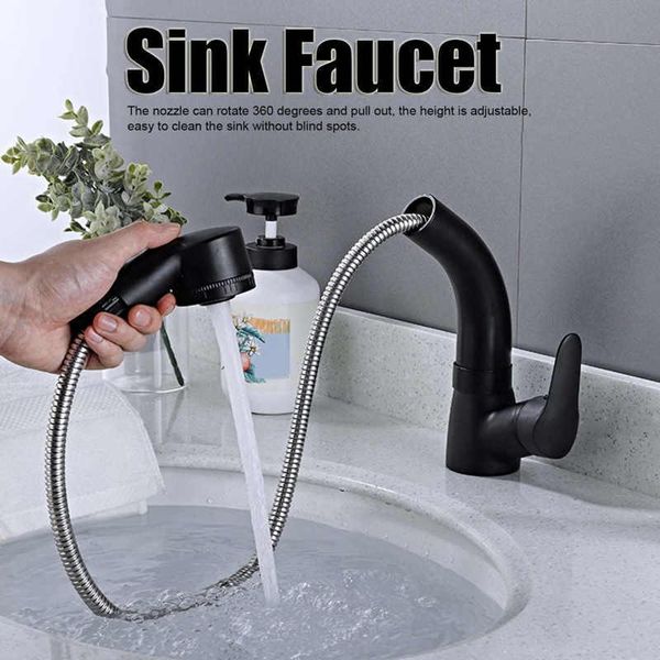 g1/2 pull-out sink faucet 360 degrees rotabtable basin mixer tap water faucet bathroom kitchen black/golden/silver 3 optional
g1/2 pull-out sink faucet 360 degrees rotabtable basin mixer tap water faucet bathroom kitchen black/golden/silver 3 optional