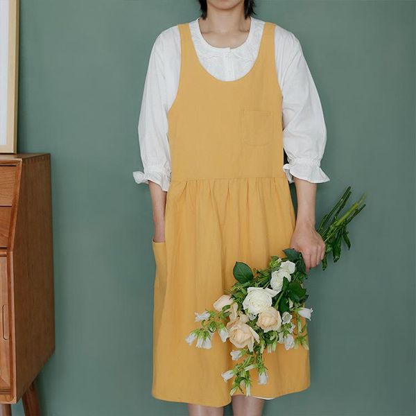 2021 Hot Women Kitchen Cooking Apron Solid Color Cotton Linen Apron with 2 Front Pockets for Cooking Baking Gardening
2021 Hot Women Kitchen Cooking Apron Solid Color Cotton Linen Apron with 2 Front Pockets for Cooking Baking Gardening