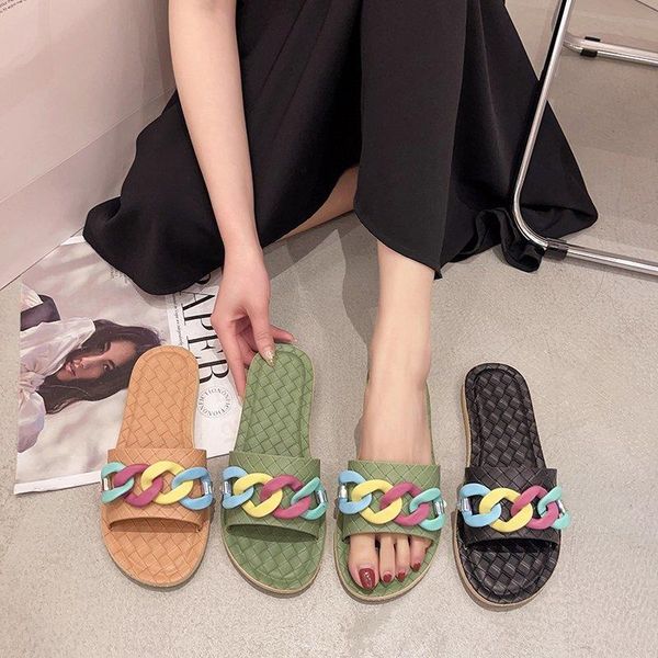 slippers 2021 women's casual open toe shoes sweet summer beach comfort female slipper zapatos mujer, Black
slippers 2021 women's casual open toe shoes sweet summer beach comfort female slipper zapatos mujer, Black