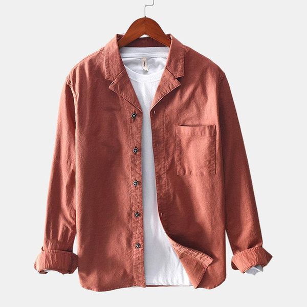 2020 new arrival men's casual long sleeve shirt cotton lapel single-breasted coat solid color, White;black
2020 new arrival men's casual long sleeve shirt cotton lapel single-breasted coat solid color, White;black