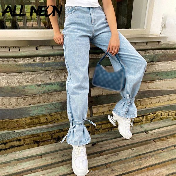 allneon y2k fashion high waist loosed bandage long jeans e-girl casual demin straight pants 90s streetwear blue trousers autumn, White
allneon y2k fashion high waist loosed bandage long jeans e-girl casual demin straight pants 90s streetwear blue trousers autumn, White