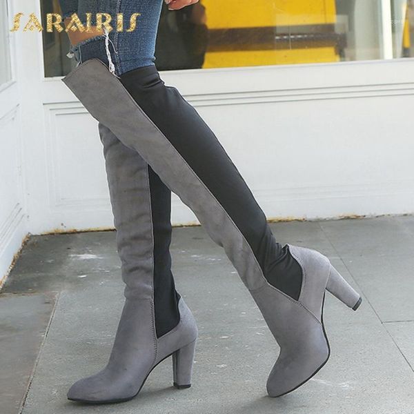 boots sarairis arrivals big size 43 slip on mix color shoes ladies female high heels knee woman shoes1, Black
boots sarairis arrivals big size 43 slip on mix color shoes ladies female high heels knee woman shoes1, Black