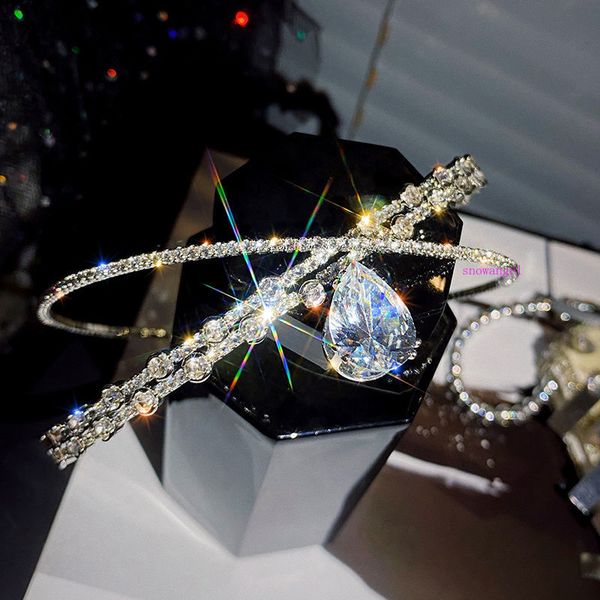 luxury super flash diamond neck chain necklace net red choker clavicle chain, Silver
luxury super flash diamond neck chain necklace net red choker clavicle chain, Silver