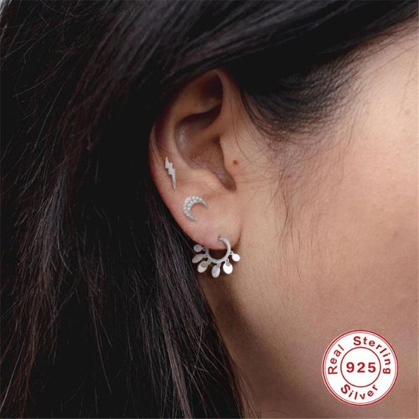 hoop & huggie korean smooth small ring earring personality fashion simple s925 earrings jewelry for women engagement party gift, Golden;silver
hoop & huggie korean smooth small ring earring personality fashion simple s925 earrings jewelry for women engagement party gift, Golden;silver