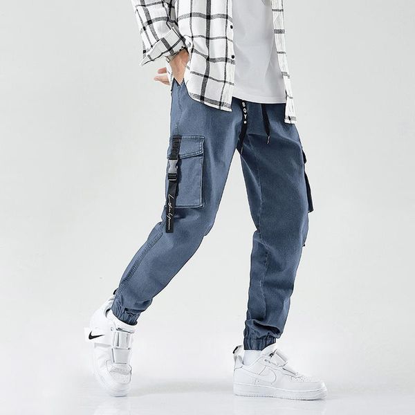 men's pants streetwear multi pockets cargo harem hip hop casual male track joggers trousers fashion harajuku men, Black
men's pants streetwear multi pockets cargo harem hip hop casual male track joggers trousers fashion harajuku men, Black