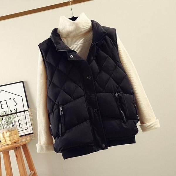 winter light drawstring duck down pocket women vest solid double breasted sleeveless female down coat autumn loose warm waistcoa, Black;white
winter light drawstring duck down pocket women vest solid double breasted sleeveless female down coat autumn loose warm waistcoa, Black;white