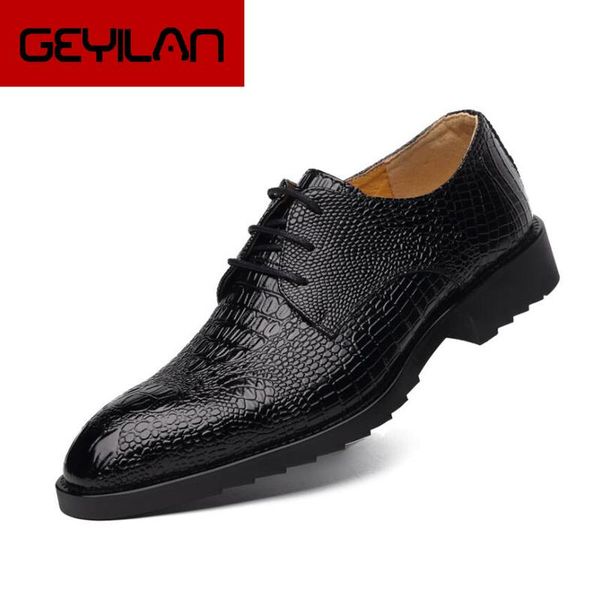 new men dress shoes genuine leather business man shoes pointed toe lace-up men wedding black/brown 0074
new men dress shoes genuine leather business man shoes pointed toe lace-up men wedding black/brown 0074