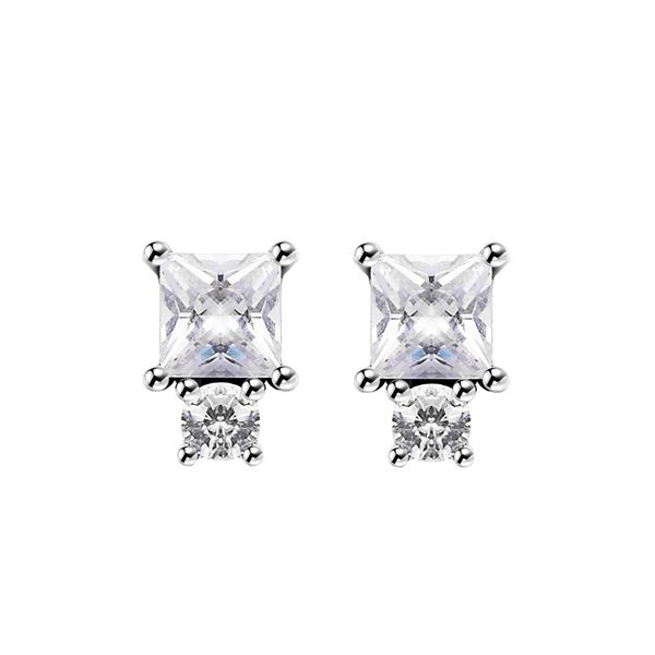 sparkling round & square earrings studs with clear cz original 925 silver jewelry european style earring for woman jewelry finding, Golden;silver
sparkling round & square earrings studs with clear cz original 925 silver jewelry european style earring for woman jewelry finding, Golden;silver