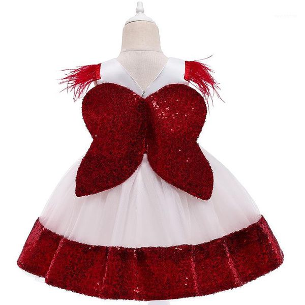 girl's dresses red girl christmas princess dress for baby girls wedding birthday party kids year costume children's autumn clothes, Red;yellow
girl's dresses red girl christmas princess dress for baby girls wedding birthday party kids year costume children's autumn clothes, Red;yellow