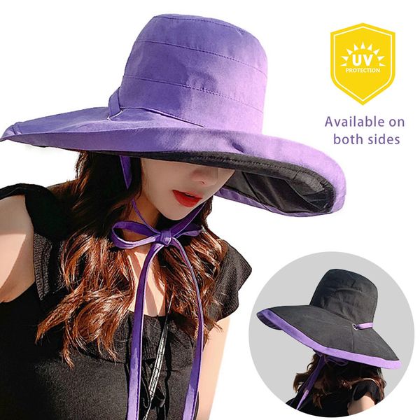 double-sided wear summer outdoor anti uv sun protection hat upf 50+ foldable floppy reversible wide brim sun beach fisherman hat c0123, Blue;gray
double-sided wear summer outdoor anti uv sun protection hat upf 50+ foldable floppy reversible wide brim sun beach fisherman hat c0123, Blue;gray