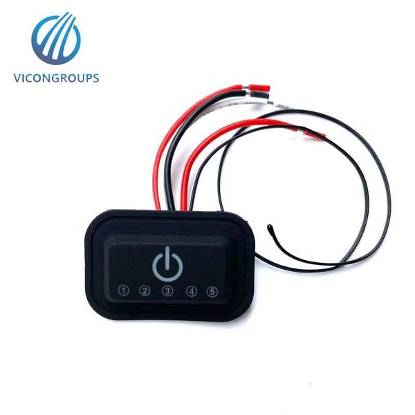remote controlers silicone heating controller switch 24v/5a for heated blanket warming electric blankets with carbon fiber pads.
remote controlers silicone heating controller switch 24v/5a for heated blanket warming electric blankets with carbon fiber pads.