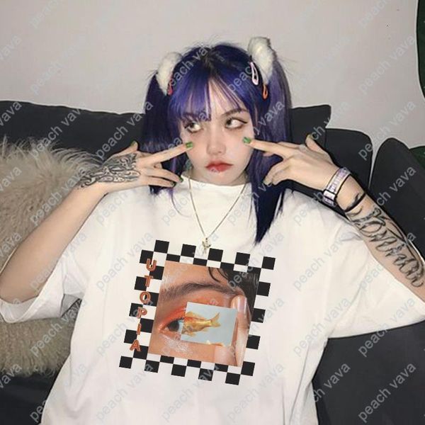 harajuku ua personality goldfish eyes michelangelo art print pattern loose casual summer korean short-sleeve women t-shirt, White
harajuku ua personality goldfish eyes michelangelo art print pattern loose casual summer korean short-sleeve women t-shirt, White
