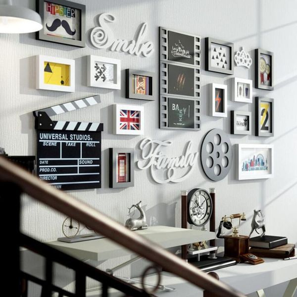 Style Picture Frames Home Cinema Decoration Rectangle Photo Frame Frame Wall Set Wall Mounted Wooden Type:photo Wood
Style Picture Frames Home Cinema Decoration Rectangle Photo Frame Frame Wall Set Wall Mounted Wooden Type:photo Wood
