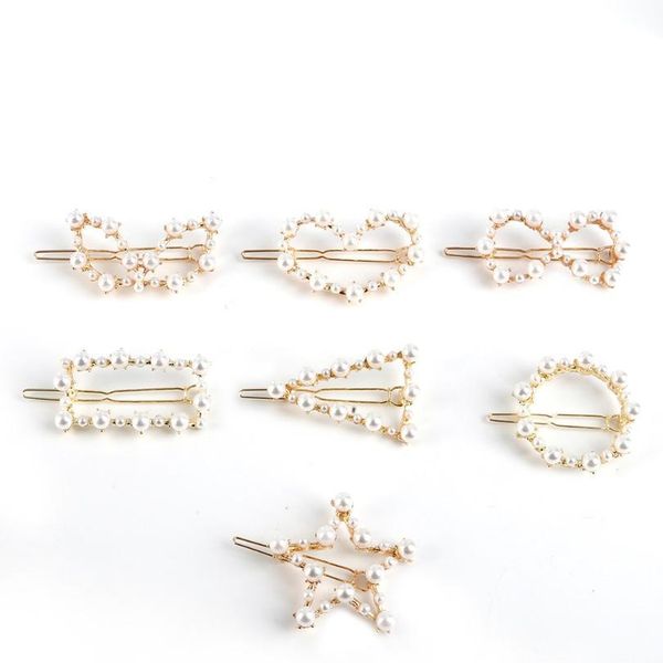 1pc fashion pearl metal star geometric pearl hairpins bride wedding women lady hair clip barrette hair accessories styl qyldhh, Black;brown
1pc fashion pearl metal star geometric pearl hairpins bride wedding women lady hair clip barrette hair accessories styl qyldhh, Black;brown
