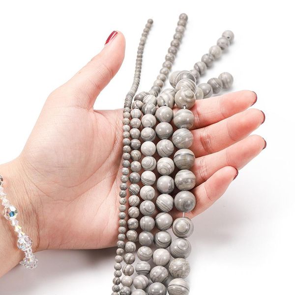 1 strand 4 6 8 10 12mm grey wood stripes natural stone round loose spacer bulk beads for jewelry making diy bracelet necklace h bbygxm
1 strand 4 6 8 10 12mm grey wood stripes natural stone round loose spacer bulk beads for jewelry making diy bracelet necklace h bbygxm