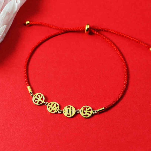 bracelets 2022 year's ping'an joy red rope female minority chinese style benmingnian hand accessories are versatile and, Golden;silver
bracelets 2022 year's ping'an joy red rope female minority chinese style benmingnian hand accessories are versatile and, Golden;silver