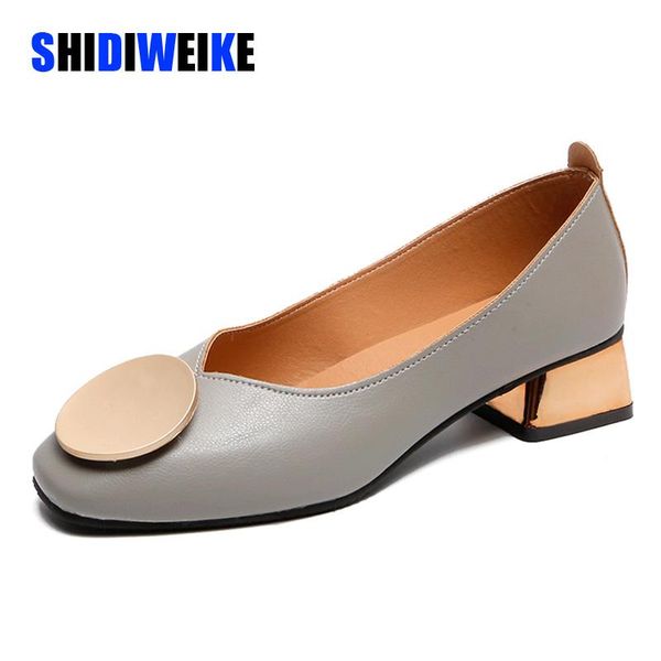 dress shoes plus size 34-42 women square toe medium heels pumps gold woman round metal boat low i116, Black
dress shoes plus size 34-42 women square toe medium heels pumps gold woman round metal boat low i116, Black