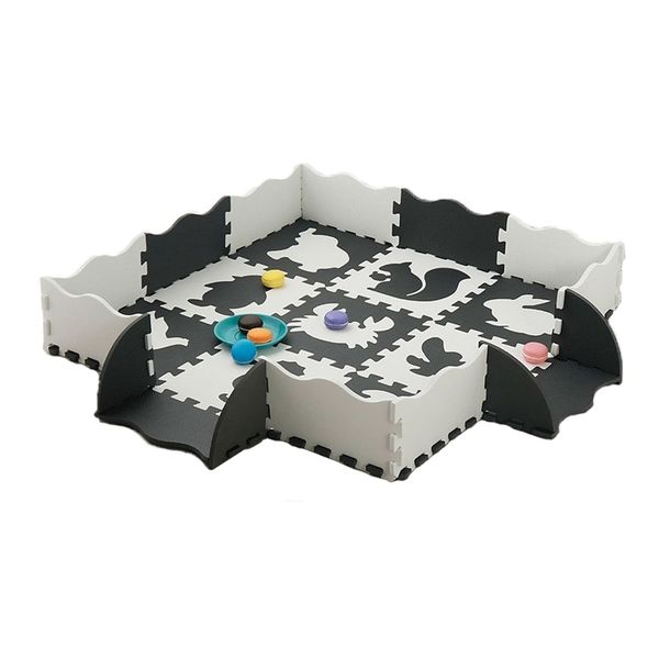 eva foam play mat with fence baby puzzle jigsaw floor mats thick carpet pad toys for kids educational toys activity pad lj200818
eva foam play mat with fence baby puzzle jigsaw floor mats thick carpet pad toys for kids educational toys activity pad lj200818