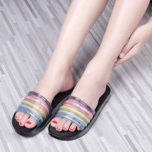 women summer sandals ladies light pvc leather colors slipper female indoor bathroom non slip shoes woman platform slippers #ot1w, Black
women summer sandals ladies light pvc leather colors slipper female indoor bathroom non slip shoes woman platform slippers #ot1w, Black