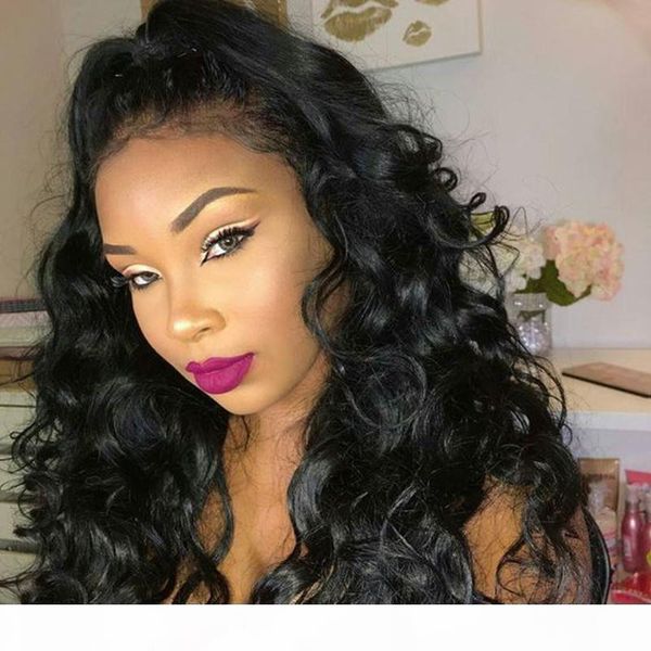 body wave human hair silk full lace wig brazilian glueless lace front wigs wavy with baby hair for black women, Black;brown
body wave human hair silk full lace wig brazilian glueless lace front wigs wavy with baby hair for black women, Black;brown