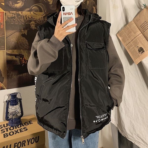 2020 autumn winter sleeveless jacket down vest men's warm thick hooded coats padded waistcoat plus size xl-5xl 6xl 7xl 8xl, Black;white
2020 autumn winter sleeveless jacket down vest men's warm thick hooded coats padded waistcoat plus size xl-5xl 6xl 7xl 8xl, Black;white