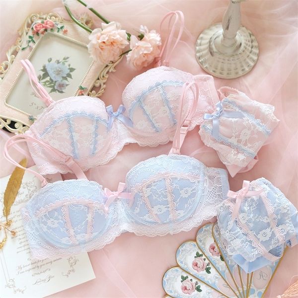 pink blue japanese lolita lovely lace trim bow bra & brief sets women's small fresh push up underwire underwear set student lj201210, Red;black
pink blue japanese lolita lovely lace trim bow bra & brief sets women's small fresh push up underwire underwear set student lj201210, Red;black
